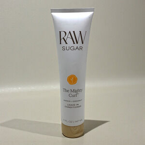 NEW Raw Sugar The Mighty Curl Leave In Conditioner 5 oz 147 mL Papaya Coconut